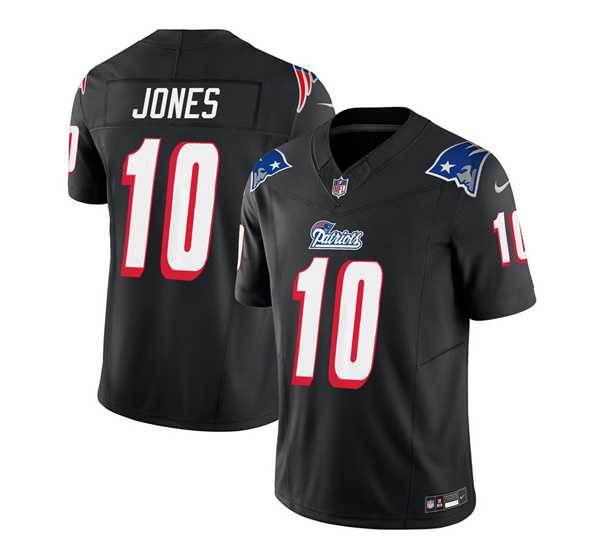 Men & Women & Youth New England Patriots #10 Mac Jones Black 2023 F.U.S.E. Vapor Limited Jersey->new england patriots->NFL Jersey